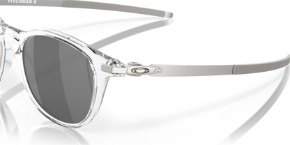Oakley Sunglass Pitchman™ R prizm black Lenses,  polished clear Frame
