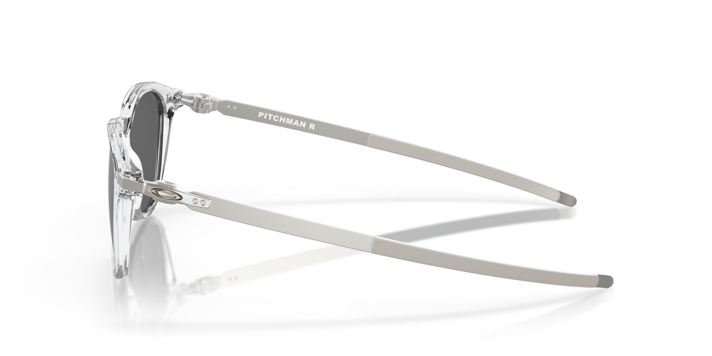 Oakley Sunglass Pitchman™ R prizm black Lenses,  polished clear Frame