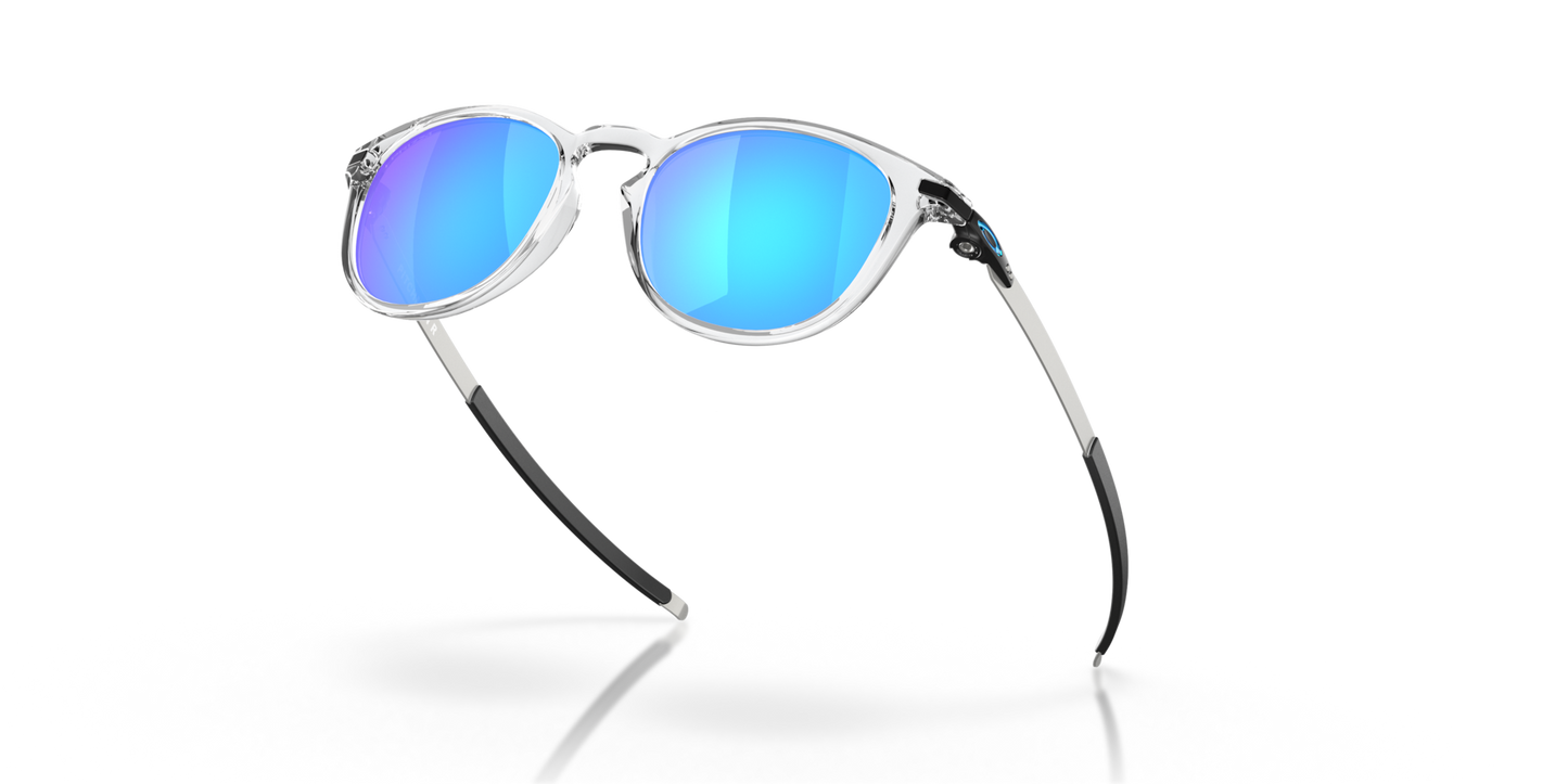 Oakley Sunglass Pitchman™ R prizm sapphire Lenses,  polished clear Frame