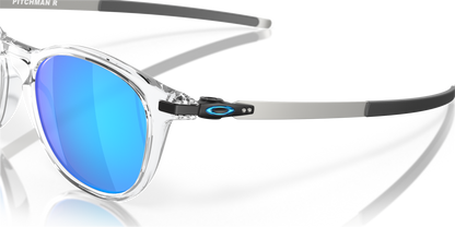 Oakley Sunglass Pitchman™ R prizm sapphire Lenses,  polished clear Frame