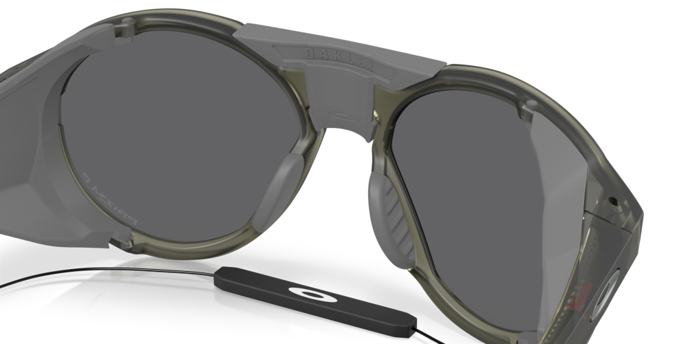 Oakley Sunglass Clifden Latitude Collection prizm black polarized Lenses with matte olive ink Frame