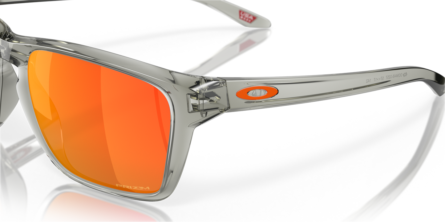 Oakley Sunglass Sylas prizm ruby Lenses,  grey ink Frame