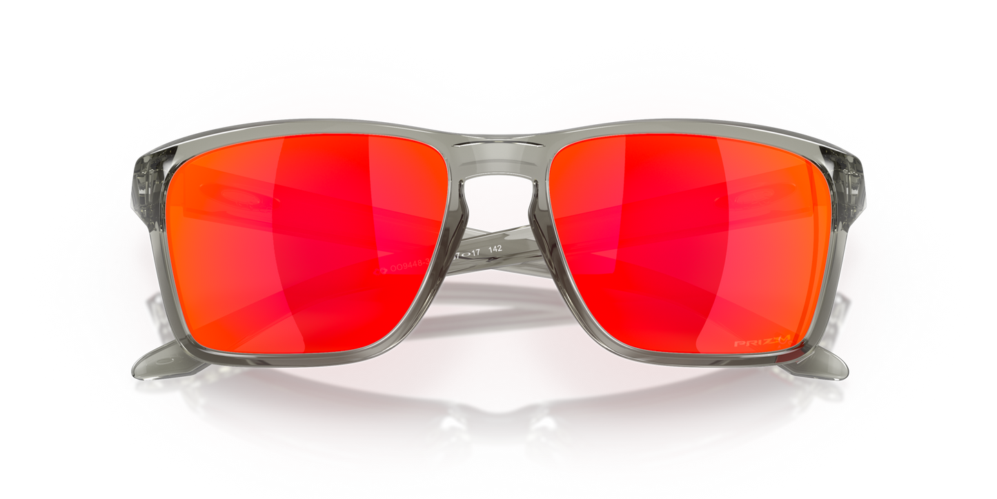 Oakley Sunglass Sylas prizm ruby Lenses,  grey ink Frame