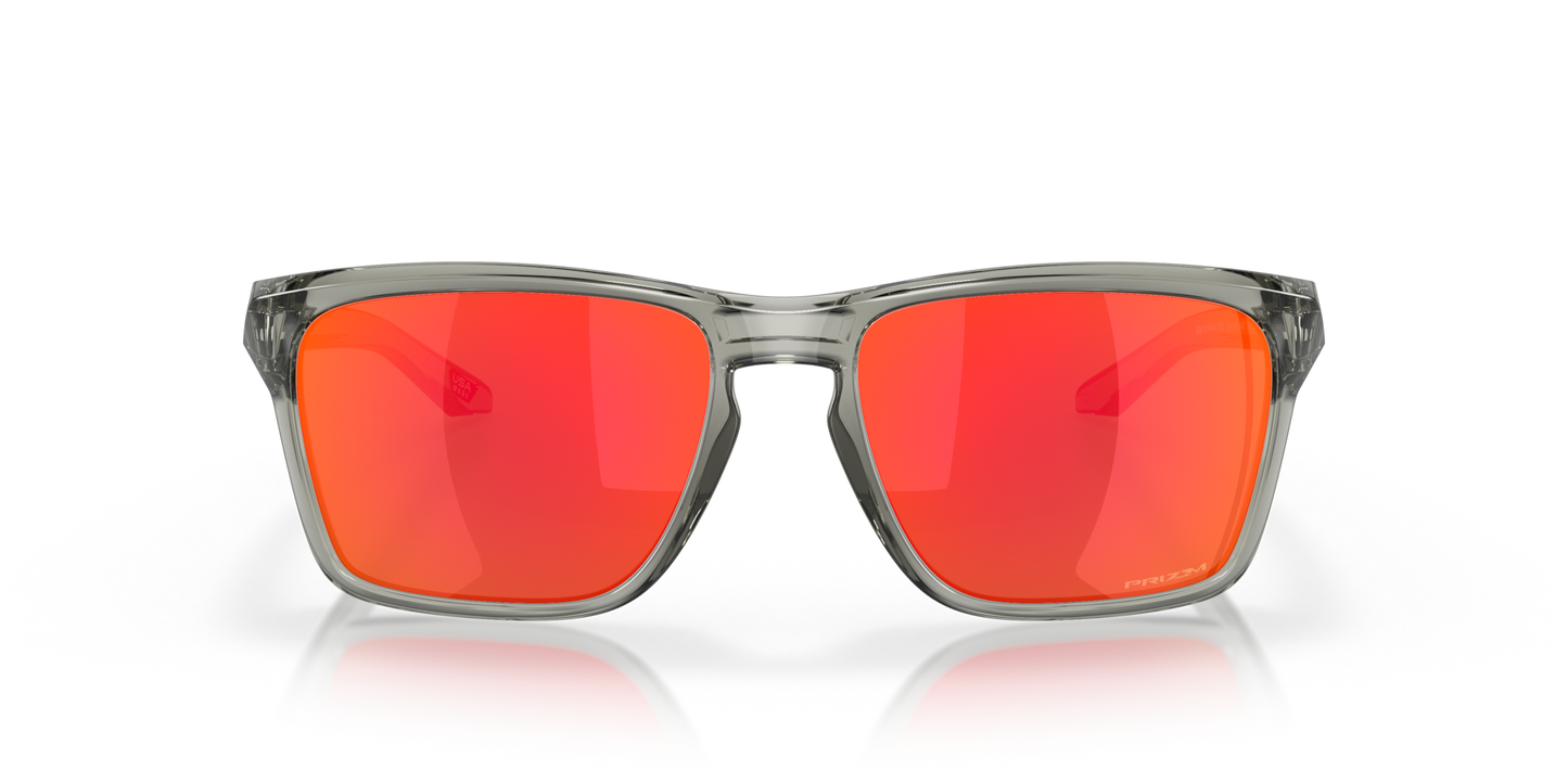 Oakley Sunglass Sylas prizm ruby Lenses,  grey ink Frame