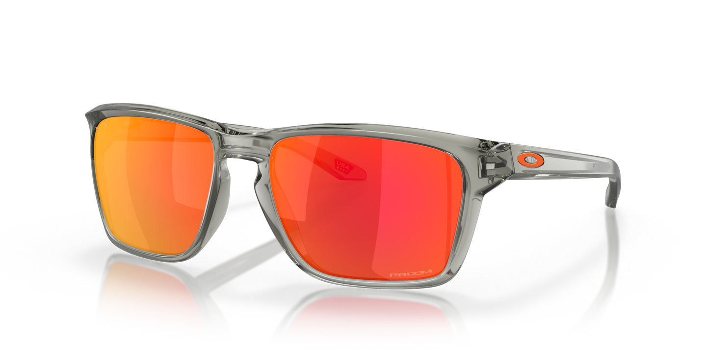 Oakley Sunglass Sylas prizm ruby Lenses,  grey ink Frame