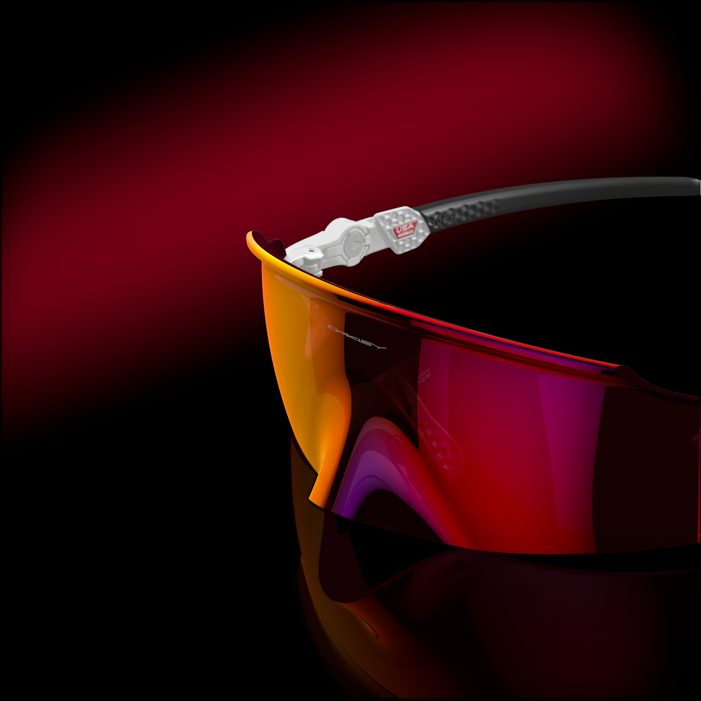 Oakley sunglass Oakley Kato prizm road Lenses,  white Frame