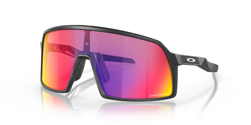 Oakley Sunglass Sutro S prizm road Lenses with  matte black Frame
