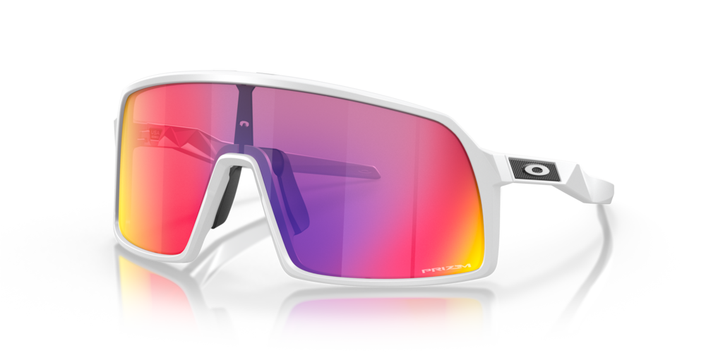 Oakley Sutro S Matte White Frame with Prizm Road Lenses