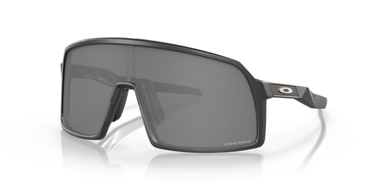 Oakley Sunglass Sutro S High Resolution Collection prizm black Lenses with hi res matte carbon Frame