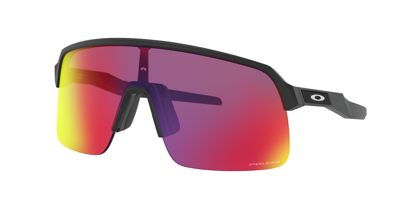 Oakley Sunglass Sutro Lite (Low Bridge Fit) prizm road Lenses with matte black Frame