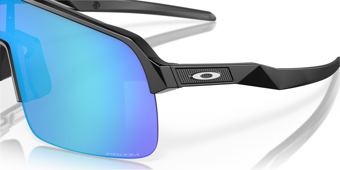 Oakley Sunglass Sutro Lite prizm sapphire Lenses,  matte black Frame