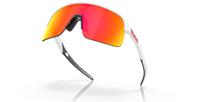 Oakley Sunglass Sutro Lite prizm ruby Lenses With matte white Frame