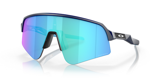 Oakley Sunglass  Sutro Lite Sweep prizm sapphire Lenses with matte navy Frame
