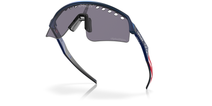 Oakley Sunglass Sutro Lite Sweep Troy Lee Designs Series prizm grey Lenses,  troy lee designs blue colorshift Frame