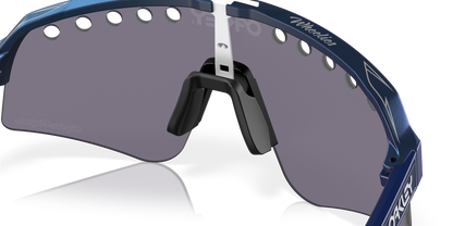 Oakley Sunglass Sutro Lite Sweep Troy Lee Designs Series prizm grey Lenses,  troy lee designs blue colorshift Frame