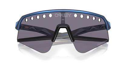 Oakley Sunglass Sutro Lite Sweep Troy Lee Designs Series prizm grey Lenses,  troy lee designs blue colorshift Frame