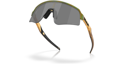 Oakley Sunglass Sutro Lite Sweep Polaris Collection prizm black Lenses With fern spacedust Frame