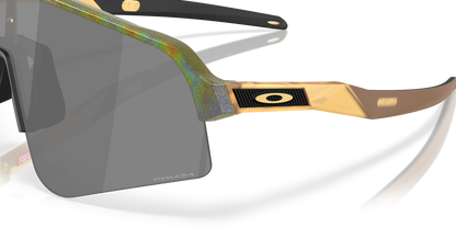 Oakley Sunglass Sutro Lite Sweep Polaris Collection prizm black Lenses With fern spacedust Frame