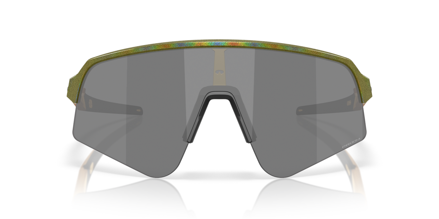 Oakley Sunglass Sutro Lite Sweep Polaris Collection prizm black Lenses With fern spacedust Frame