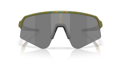 Oakley Sunglass Sutro Lite Sweep Polaris Collection prizm black Lenses With fern spacedust Frame
