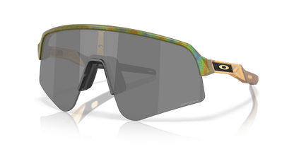 Oakley Sunglass Sutro Lite Sweep Polaris Collection prizm black Lenses With fern spacedust Frame