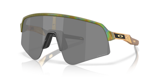 Oakley Sunglass Sutro Lite Sweep Polaris Collection prizm black Lenses With fern spacedust Frame