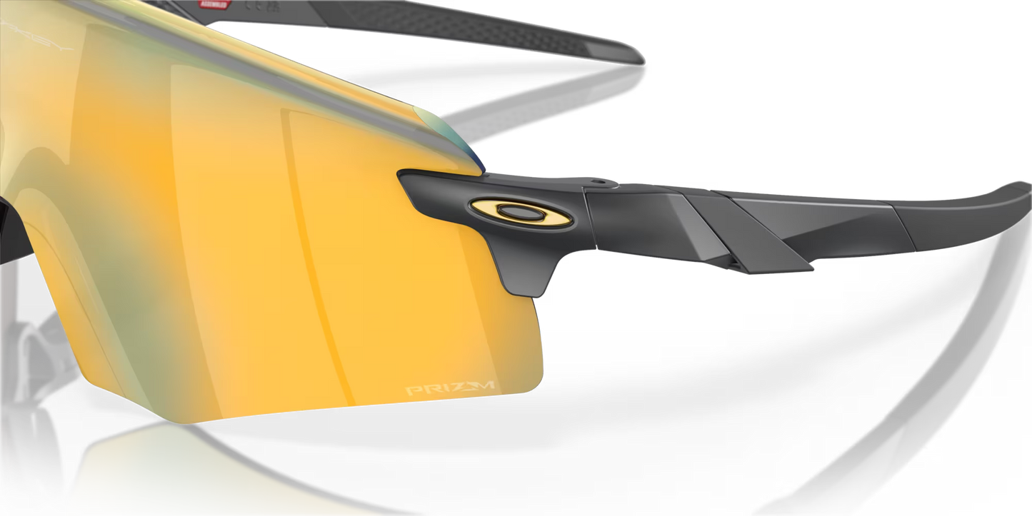 Oakley Encoder prizm 24k Lenses, matte carbon Frame