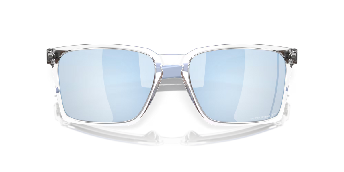 Oakley Exchange Sun prizm deep water polarized Lenses,  polished clear Frame