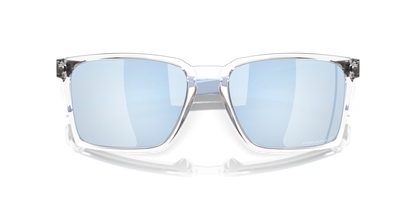Oakley Exchange Sun prizm deep water polarized Lenses,  polished clear Frame