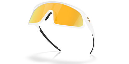 Oakley RSLV Sunglass with prizm 24k Lenses and matte white Frame