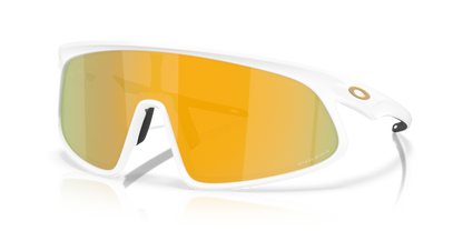 Oakley RSLV Sunglass with prizm 24k Lenses and matte white Frame