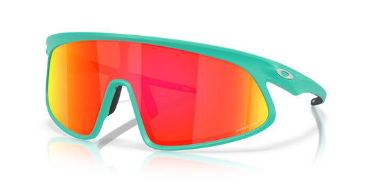 Oakley RSLV with prizm ruby Lenses and matte celeste Frame