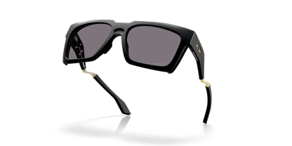 Oakley Sunglass Enigma Ink prizm grey polarized Lenses,  matte black Frame