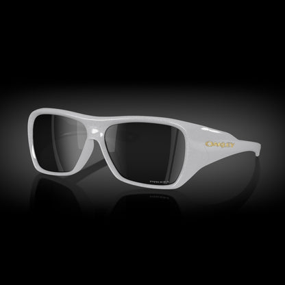 Oakley Sunglass Chaminade prizm black Lenses,  pearl white Frame