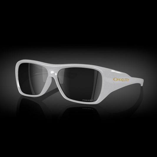 Oakley Sunglass Chaminade prizm black Lenses,  pearl white Frame
