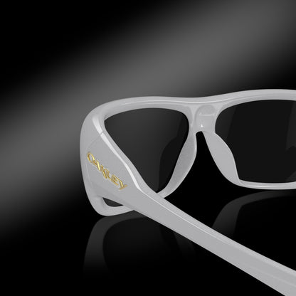Oakley Sunglass Chaminade prizm black Lenses,  pearl white Frame