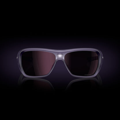 Oakley Sunglass Chaminade prizm indigo Lenses with matte transparent lilac Frame