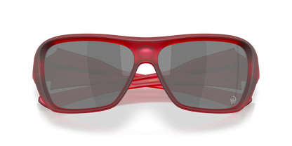 Oakley Sunglass Chaminade Patrick Mahomes II Collection prizm black Lenses With matte transparent red Frame
