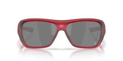 Oakley Sunglass Chaminade Patrick Mahomes II Collection prizm black Lenses With matte transparent red Frame