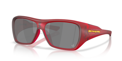 Oakley Sunglass Chaminade Patrick Mahomes II Collection prizm black Lenses With matte transparent red Frame
