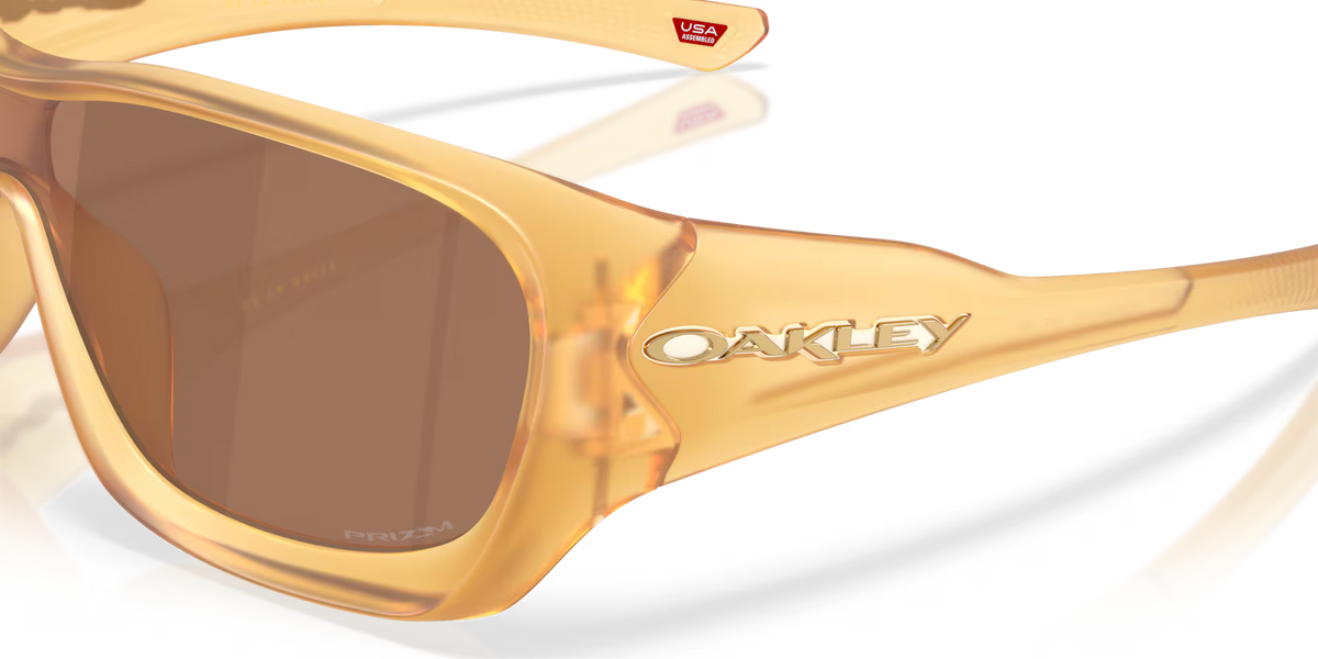 Oakley De La Salle prizm tungsten Lenses,  matte trans light curry Frame