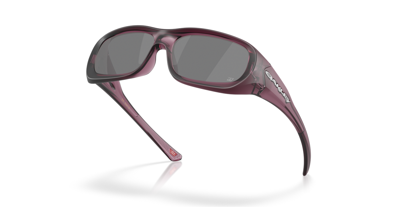 Oakley Sunglass Justin Jefferson Signature Series De Soto prizm black Lenses With matte transparent indigo Frame