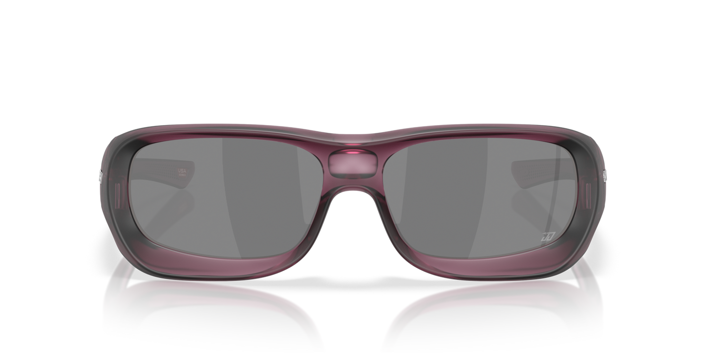 Oakley Sunglass Justin Jefferson Signature Series De Soto prizm black Lenses With matte transparent indigo Frame