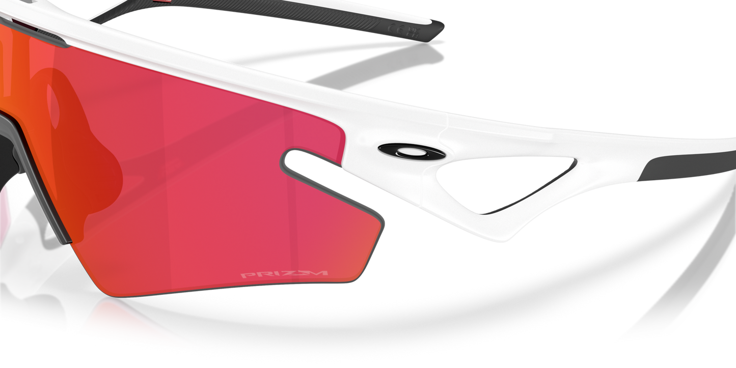 Oakley sunglass  Sphaera™ Slash prizm field Lenses with matte white Frame
