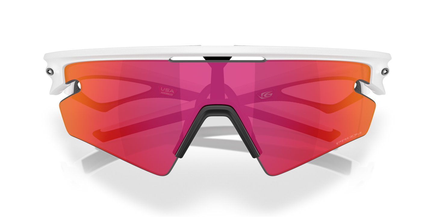Oakley sunglass  Sphaera™ Slash prizm field Lenses with matte white Frame