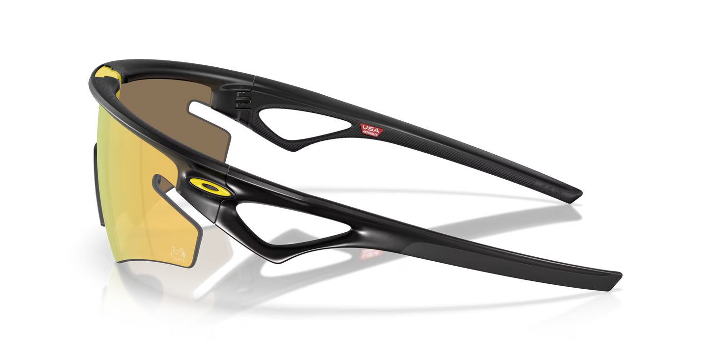 Oakley Sphaera Slash 2025 Tour De France™ prizm 24k polarized Lenses, matte black ink Frame