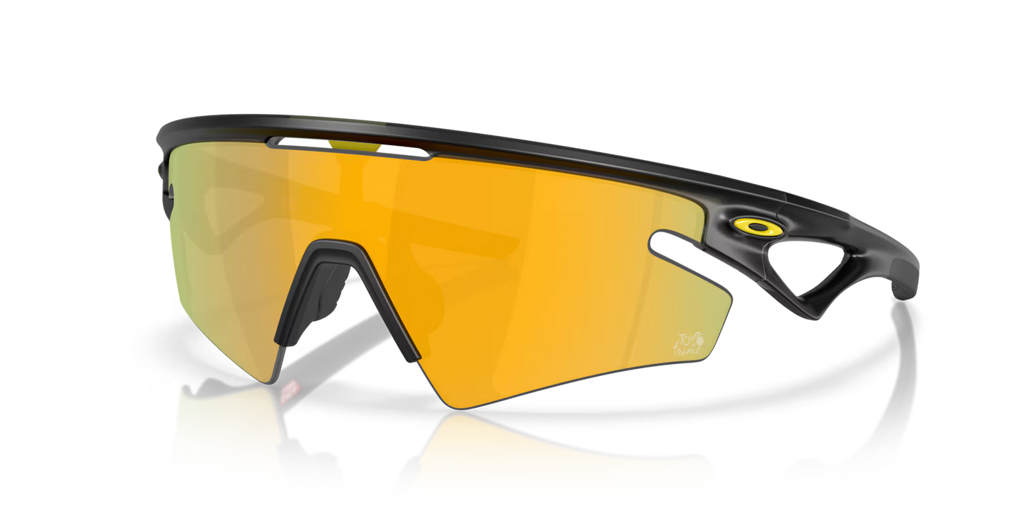 Oakley Sphaera Slash 2025 Tour De France™ prizm 24k polarized Lenses, matte black ink Frame