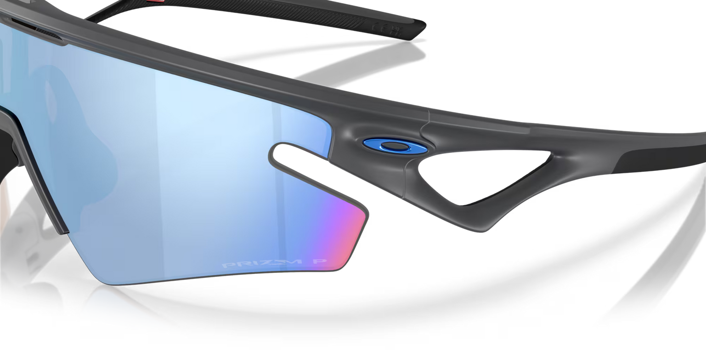 Oakley Sphaera Slash prizm deep water polarized Lenses, matte carbon Frame