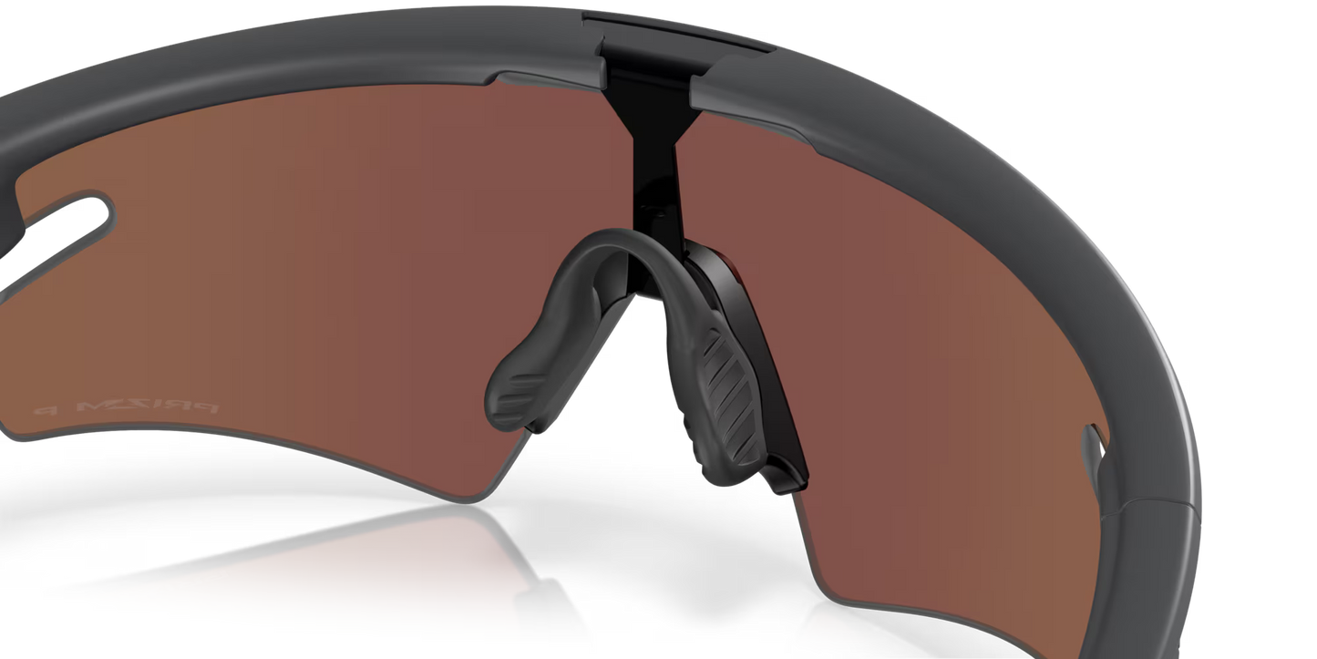 Oakley Sphaera Slash prizm deep water polarized Lenses, matte carbon Frame