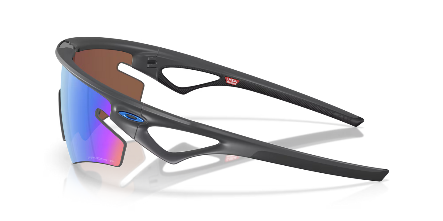 Oakley Sphaera Slash prizm deep water polarized Lenses, matte carbon Frame